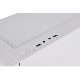 Thermaltake S200 TG ARGB Caja PC Midi Tower Blanca con Panel Lateral Cristal Templado e Iluminación ARGB, Soporte Ventiladores 120/140mm
