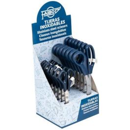 Faibo Tijeras de Oficina (Set de 14) – 7 Unidades de 16 cm y 7 Unidades de 21 cm, Azules (Set de 14) Precio: 11.49999972. SKU: B15JFDV7E8