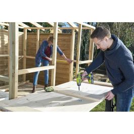 Ryobi Destornillador de Impacto Inalámbrico 18V, 3 Modos de Velocidad Ajustables (40, 120, 220 Nm)