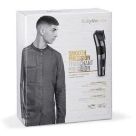 BaByliss E978E Cortapelos Inalámbrico con Cuchillas de Titanio y Carbono, 60 min de Autonomía y 26 Alturas (0.5-25mm) Lavable BaByliss E978E Cortapelos Inalámbrico con Cuchillas de Titanio y Carbono, 60 min de Autonomía y 26 Alturas (0.5-25mm) Lavable