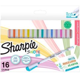 Sharpie Rotuladores Creativos S-Note Duo, Punta Fina y Cincel, 16 Unidades, Colores Surtidos Precio: 15.49999957. SKU: B1752M9R64