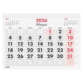 Calendario (2026) Dohe Faldilla Dohe Mensual Numeros Grandes 150X210 Precio: 2.78999985. SKU: B18KA35ARA