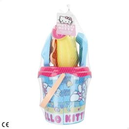 Color Baby Cubo de playa Hello Kitty 18 cm con pala, rastrillo, regadera y molde en red Precio: 6.50000021. SKU: B163N6Y323