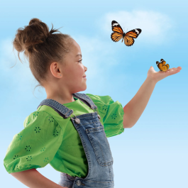 Ses Creative SES8710341252045 Hotel de Mariposas Juguete Educativo para Construir y Decorar