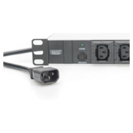 Digitus Regleta de enchufes con protección contra sobretensiones, 10 tomas, perfil de aluminio, cable de 2m Precio: 62.59000033. SKU: B1J5ZKCVVR