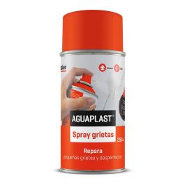 Aguaplast Spray Grietas 250ml - Masilla en spray para reparar pequeñas grietas y desperfectos, uso interior/exterior