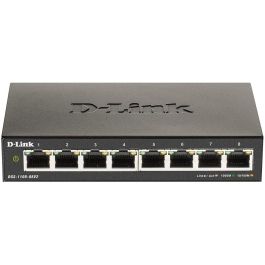 D-Link DGS-1100-08V2/E Switch Gestionable 8 Puertos RJ-45 Gigabit Ethernet 16Gbps Desktop Silencioso EEE