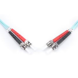 DIGITUS LWL Patchkabel ST -> ST 10.00m Multimode Duplex OM3