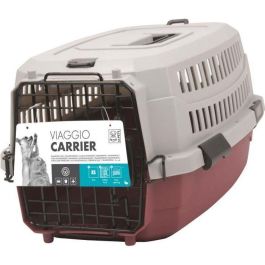 M-PETS Estuche de transporte Viaggio Carrier S - 58,4x38,7x33cm - Burdeos y gris - Para perros y gatos Precio: 49.50000011. SKU: B1CWTWZMAY