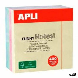 Notas Adhesivas Apli FUNNY Multicolor 75 x 75 mm (48 Unidades) Precio: 108.9899998. SKU: B1ETYMJ4ZS