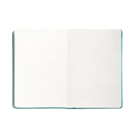 Cuaderno Con Gomilla Antartik Notes Tapa Dura A4 Hojas Lisas Turquesa 100 Hojas 80 gr Fsc