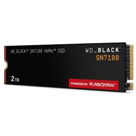 WD Black Disco Duro Interno SSD SN7100 2TB PCIe Gen 4.0 x4 NVMe Velocidad Lectura 7250 MB/s Escritura 6900 MB/s