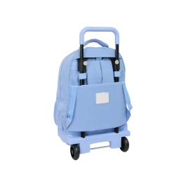 Mochila Escolar Smiley Joyful Azul Multicolor 33 x 45 x 22 cm