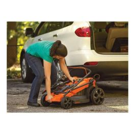 BLACK & DECKER Cortacésped eléctrico 48 cm 2000W, función mulching, 7 alturas de corte 30-100mm y recogedor 50L BLACK & DECKER Cortacésped eléctrico 48 cm 2000W, función mulching, 7 alturas de corte 30-100mm y recogedor 50L