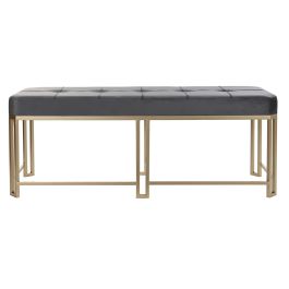 Descalzadora Glam DKD Home Decor Gris 40 x 47 x 120 cm Set de 3 Descalzadora Glam DKD Home Decor Gris 40 x 47 x 120 cm Set de 3