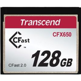 Transcend CFX650 128GB Tarjeta de Memoria CFast 2.0 Velocidad Lectura 510MB/s Escritura 370MB/s Precio: 352.69000019. SKU: B1C7ZJ8CMY
