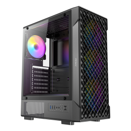Antec VX-320 ARGB Midi Tower PC Negro con 3 Ventiladores Frontales ARGB y 1 Trasero Instalados Precio: 57.49999981. SKU: B1EMLFFEP8