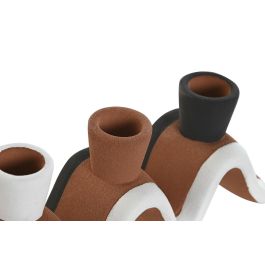 DKD Home Decor Candelabro Moderno Terracota Multicolor Ceramica 4 Unidades 5.3 x 7.6 x 20.4 cm Precio: 23.50000048. SKU: B1HYC5ZYBP