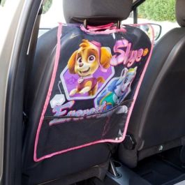 Patrulla Canina LPC107 Protector Asiento Coche Niña Universal PVC con Rejilla y Red de Almacenamiento Fácil Limpieza Precio: 10.95000027. SKU: S3700276