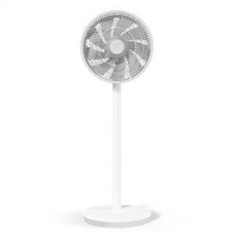 Duux Ventilador de Pie Silencioso Essence Blanco, 7 Velocidades, Oscilación Horizontal y Vertical, Temporizador, 13 dB