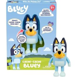 Bluey BLU0630996915752 Figura Electrónica Escondite Juego Interactivo Azul – Niños a partir de 3 años