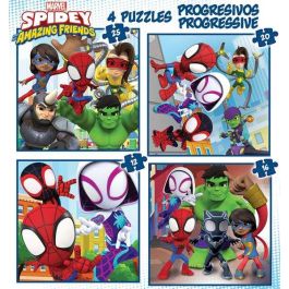 Puzzle progresivos spidey & his amazing friends 12-16-20-25 Puzzle progresivos spidey & his amazing friends 12-16-20-25
