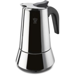 Pezzetti PEZ8000743010474 Cafetera italiana Steelexpress de acero inoxidable, 10 tazas, apta para todo tipo de cocinas, inducción Precio: 38.95000043. SKU: B1FY9TRKNV