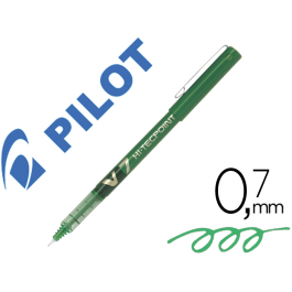 Pilot Rotulador V-7 Punta Aguja Verde 0.7 mm Precio: 18.8899997. SKU: S8422442