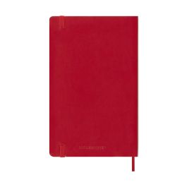 Moleskine Agenda Semanal 18M 2025-2026 Tapa Blanda Rojo 13x21 cm DSF218WN3Y26