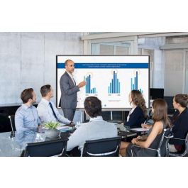 Optoma H1F0C0BBW101 Pizarra Interactiva 86" 4K UHD Pantalla Táctil Multi-touch Android 8.0 Negro