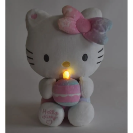 Jemini Peluche Interactivo Cumpleaños Hello Kitty +/- 26 cm Música Vela Risas JEM3298060244046