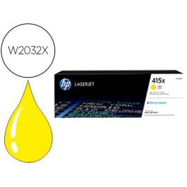 HP Toner Amarillo LaserJet M454 Series - Nº 415X para LaserJet 454 Series, Capacidad 6.000 Páginas Precio: 269.50000033. SKU: S8410154