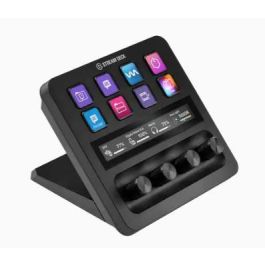 Elgato Stream Deck + (10GBD9901) - Controlador con 8 teclas LCD, 4 diales multifunción y panel táctil LCD