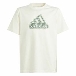 Camiseta de Manga Corta Adidas Table Growth Beige Precio: 27.0193. SKU: B1C4HB55B3