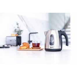 Edm Hervidor de Agua Eléctrico Kettle 2200W 1.7L Acero Inoxidable