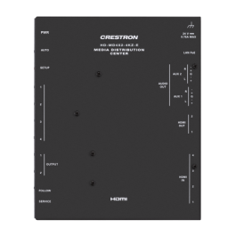 Crestron Conmutador AV 4x2 4K60 4:4:4 HDR, HD-MD4X2-4KZ-E, 6511307
