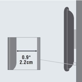Vivolink Soporte de Pared Pro Medium | Soporte TV/Monitor | Máx 50kg | Hasta VESA 400x400