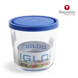 Borgonovo Tarro Igloo Azul 12 cm x 11.5 cm con Tapa 800 cc (12 Unidades) Precio: 29.6899999. SKU: B1HWCR6GXF