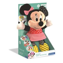 Sonajero minnie peluche texturas con mordedor 18x28x11 cm