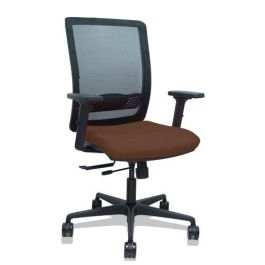 Silla Piqueras Y Crespo Haches Brazos 2D Regulables Mecanismo Sincro Con Traslack Apoyo Lumbar Respaldo Malla Negra Y Asiento Tapizado Bali Marron Oscuro Precio: 389.49999946. SKU: B1KKXTAM5E