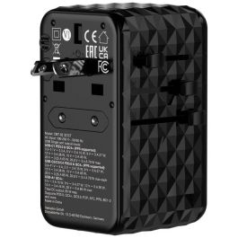 Verbatim Charge 'n' Travel Diamond 85W Retractable Cable CNT-02 Adaptador de Viaje Universal GaN III