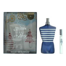 Set Jean Paul Gaultier: Le Male In The Navy, Eau De Toilette, For Men, 125 ml + Le Male In The Navy, Eau De Toilette, For Men, 10 ml Precio: 127.50000021. SKU: B1CMB9TZWN