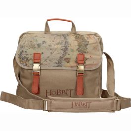 The Lord of the Rings Bolso Bandolera Tela Mapa Hobbit 33x30x5cm