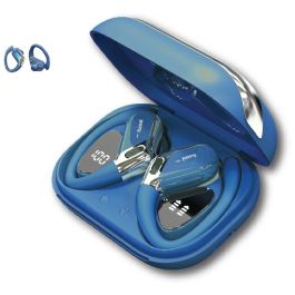 SAMI JOGGER Auriculares Bluetooth TWS con Aro Silicona Azul y Pantalla LCD, Resistente al Agua y al Polvo para Día a Día Precio: 24.1395. SKU: B1JXSQ4WTY