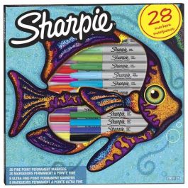 Rotulador Permanente Sharpie Fine&Ultra Fine Big Pack Pez Caja Regalo De 28 20X Fine Surtido 8X Ultra Fine Surtido Precio: 31.69000043. SKU: B17Y5NXEY4
