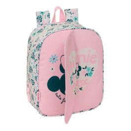 Safta Mochila Guardería Minnie Mouse Minty Adaptable a Carro Intercambiable 270x220x100 mm