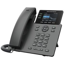 Grandstream GRP2611G Teléfono IP Carrier-Grade Gigabit con 3 Líneas, Pantalla 2.8", PoE, Soporte Montaje Pared