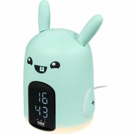 Bigben Interactive BIG3499550387032 - Despertador y Luz Nocturna Infantil Baxter, Diseño Conejo RKIDSRABBIT
