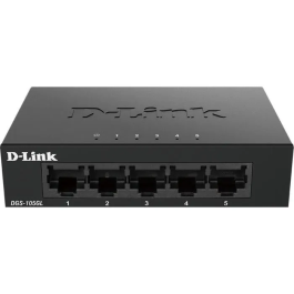 D-Link DGS-105GL Switch de Red Gigabit Ethernet 5 Puertos, 10 Gbps, Plug & Play, Metálico, Silencioso y Eficiente Precio: 21.88999989. SKU: S0432813