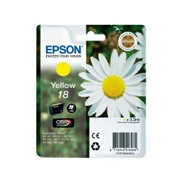 Ink-Jet Epson 18 Amarillo Expression Home Xp-102 Xp-205 Xp-305 Xp-405 Capaciidad 180 Pag